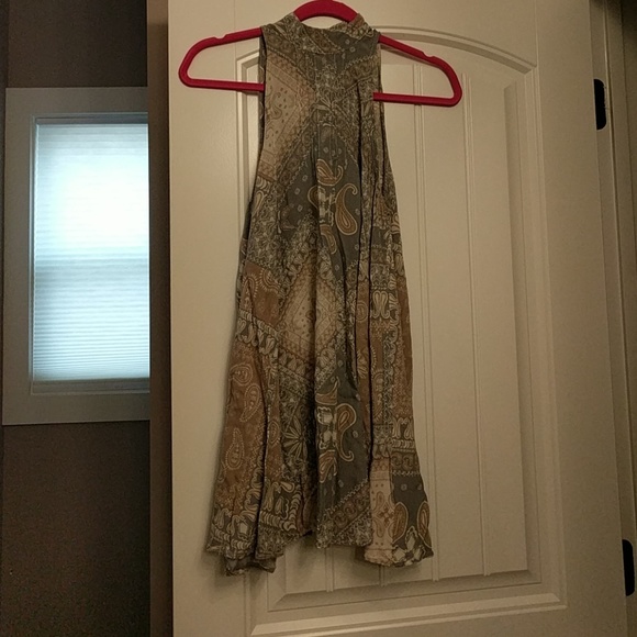 FREE PEOPLE beaux slip dress tea combo - Picture 5 of 7